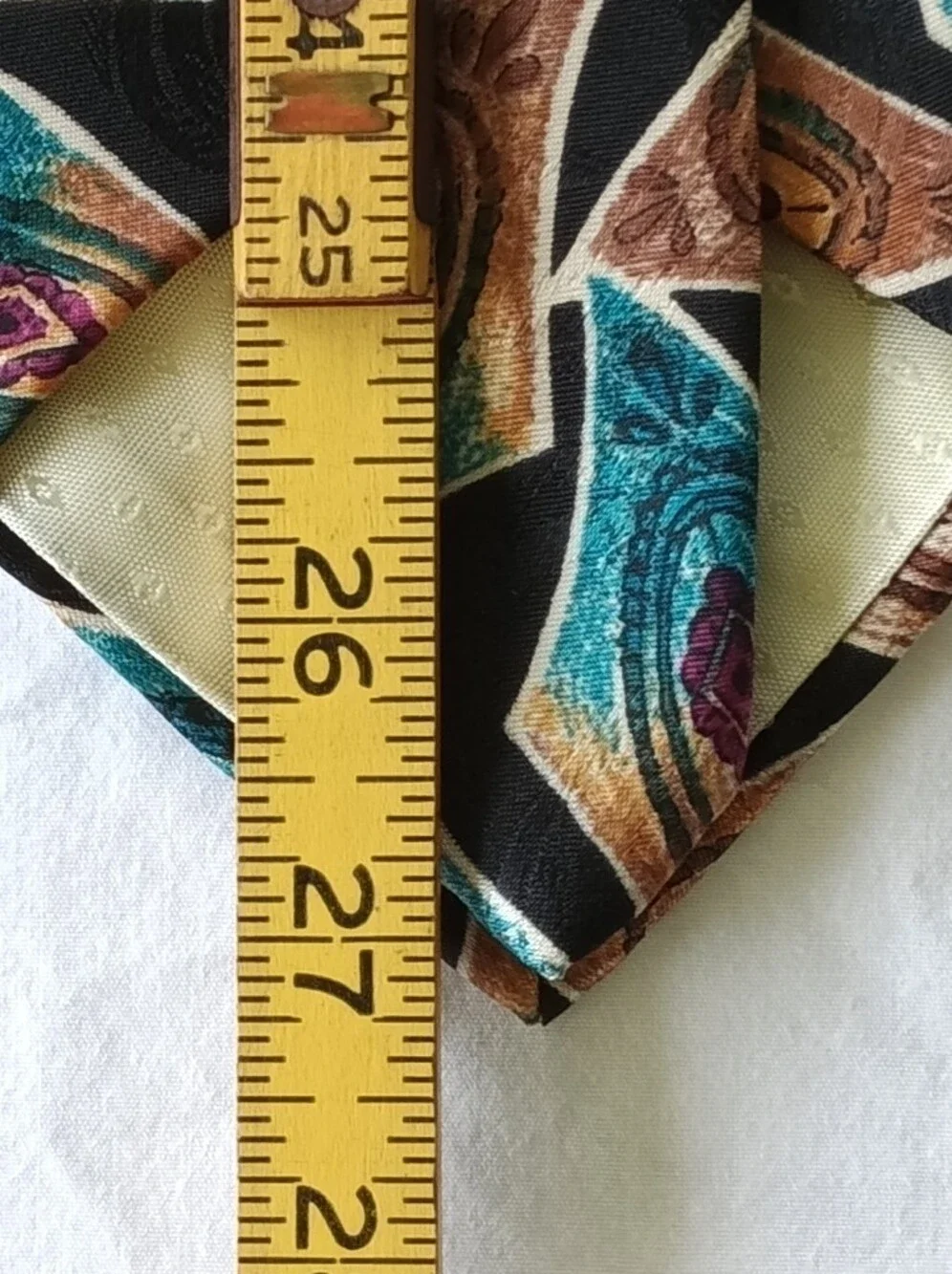 Gianno Teal & Black Paisley Men's Tie